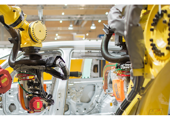 Foto FANUC celebra la producción del robot número 750,000.